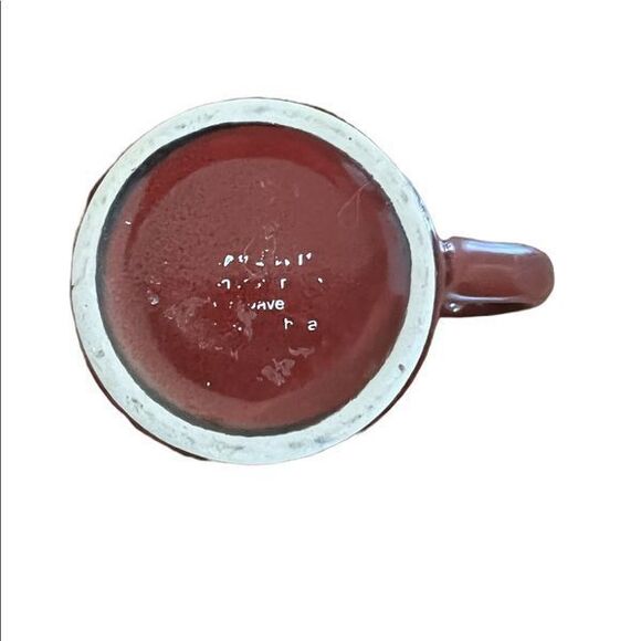 Pfaltzgraff Poppy Flower Brown Fall Autumn Coffee Mug Cup - Picture 5 of 6